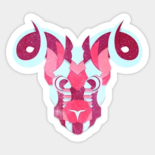 Aries Astrological Sign Sticker